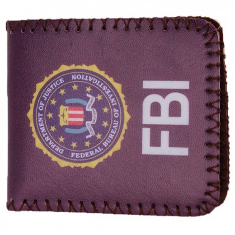 CARTERA FBI MORADA