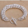 PULSERA PLATA TRENZADA