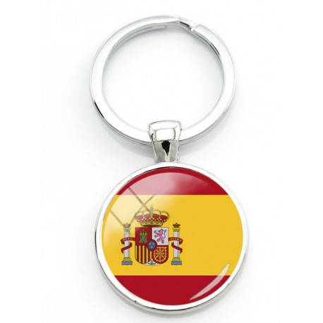 Llavero Bandera España - 100%PRINT