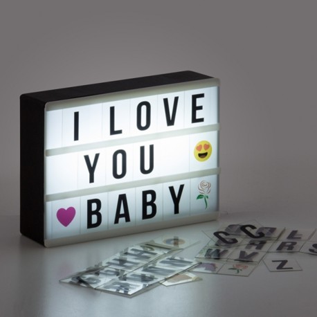 Cartel Letrero Led Mini