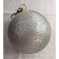 Bolso Fiesta Bola Plata