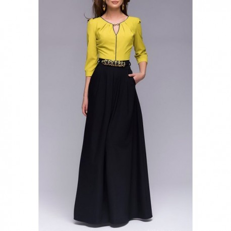 Vestido Mostaza