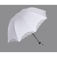 Paraguas Plegable Blanco Elite