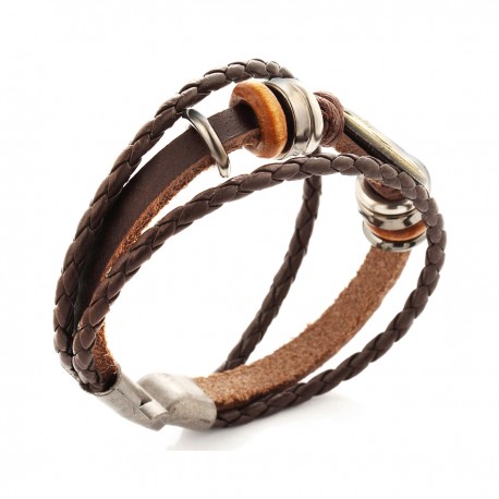 Pulsera Cuero Escorpio