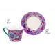 Taza Te Purple Set