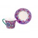 Taza Te Purple Set
