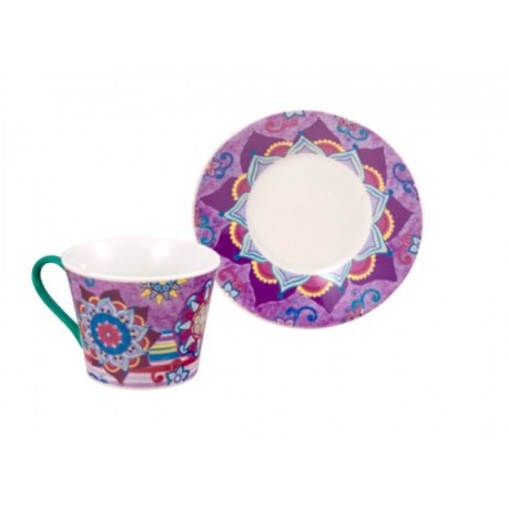 Taza Te Purple Set
