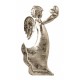 Figura Angel Corazón Plata